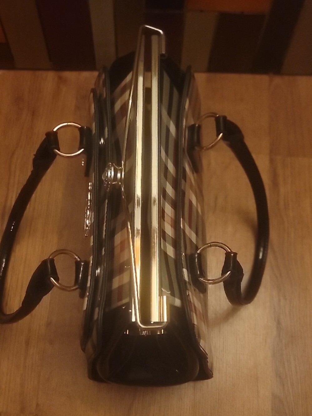 Checkered Handbag - Picture 3 of 8